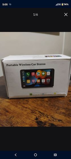 Portable wireless car stereo