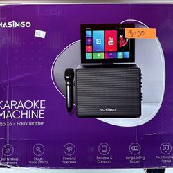 KARAOKE MACHINE Alto X6 - Faux leather