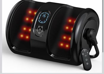 Shiatsu Foot Massager with Heat and Remote