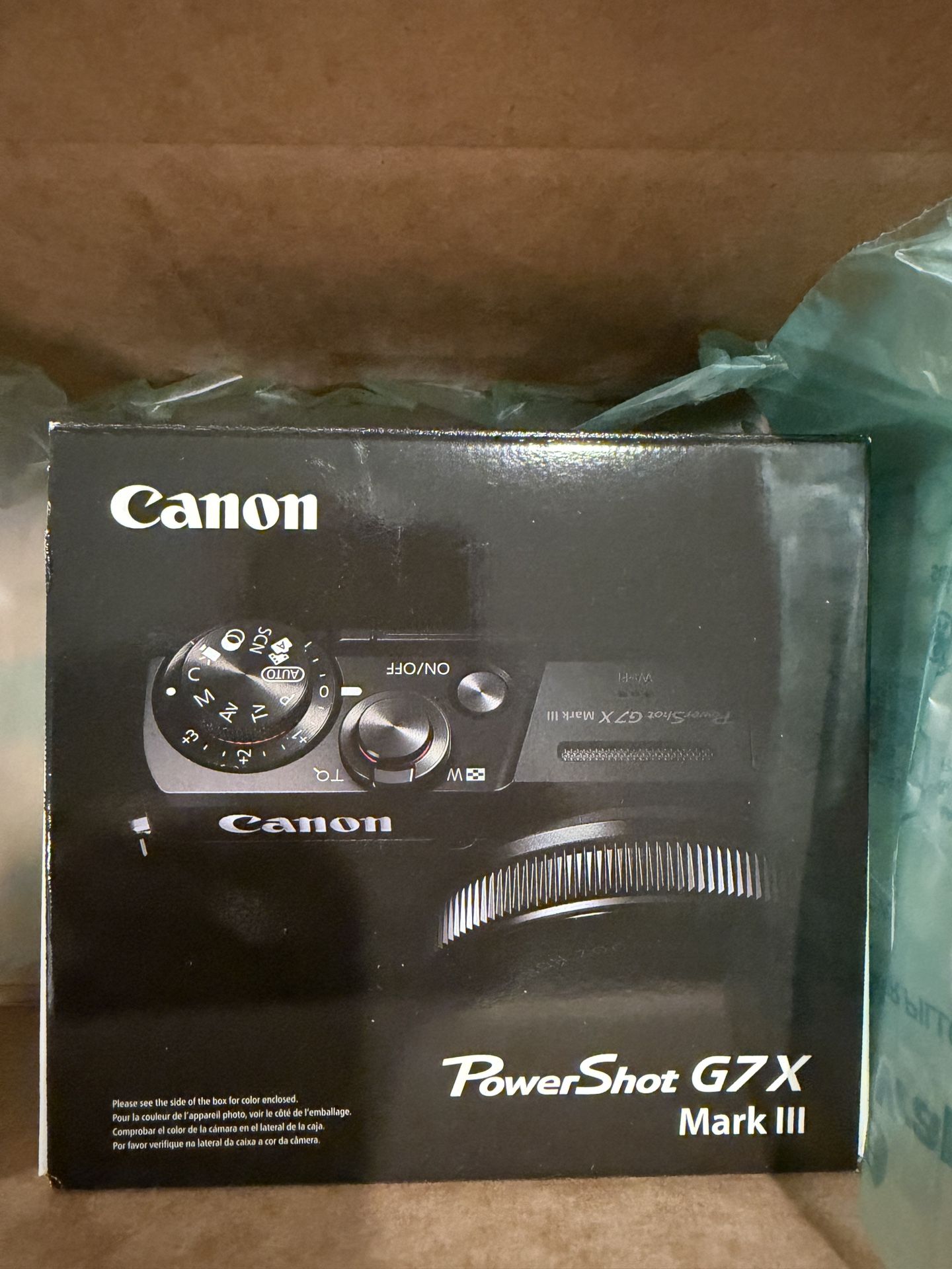 Canon Powershot G7X Mark III