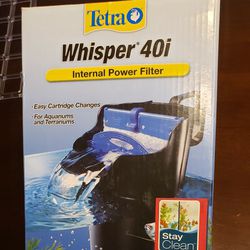 Tetra Whisper 40i  Internal Aquarium Fish Tank Filter
