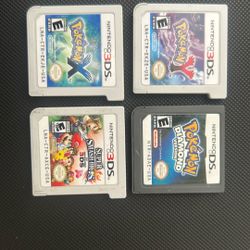 3DS + Pokemon Games 