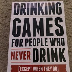 Drinking Games For People Who NEVER Drink [Except When They Do]