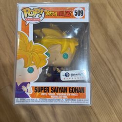 Funko Pop! Animation Dragon Ball Z Super Saiyan Gohan Galactic Toys Exclusive