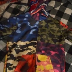 Bape Hoodie camo