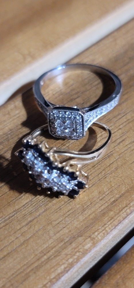2 Rings 10k And 14k 