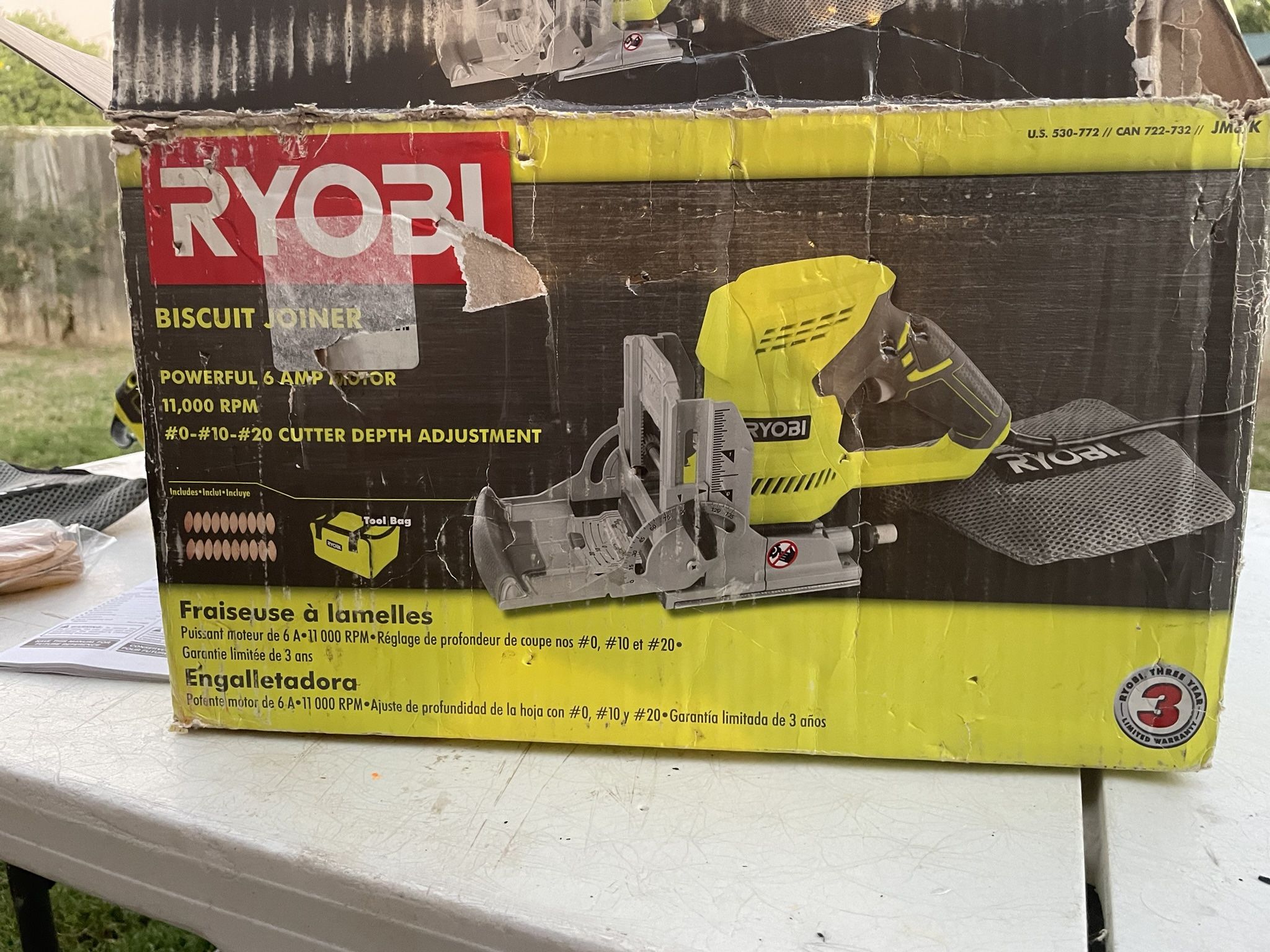 Ryobi Corded Biscuit Joiner