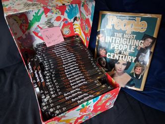 Dean Martin Variety show Collection 29 discs and Peoples book The most intriguing people of the Century
