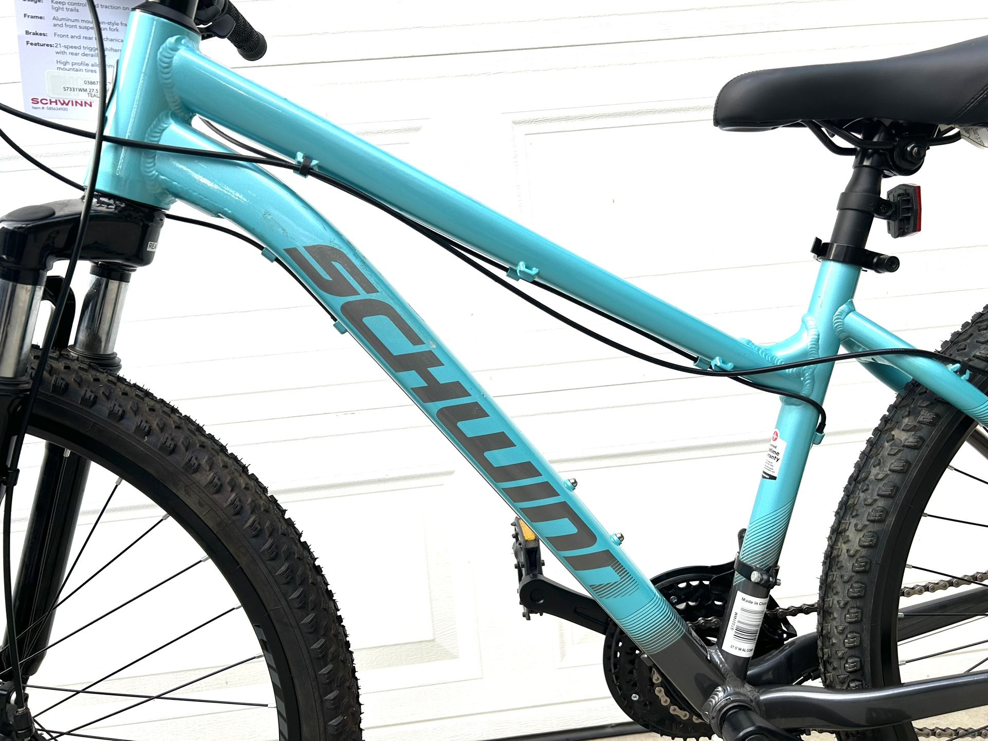 Schwinn AL Comp Mountain Bike, Wheels, Ages 14+ Years, Blue