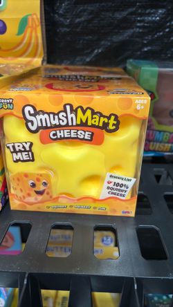 Smushmart Cheese squishy
