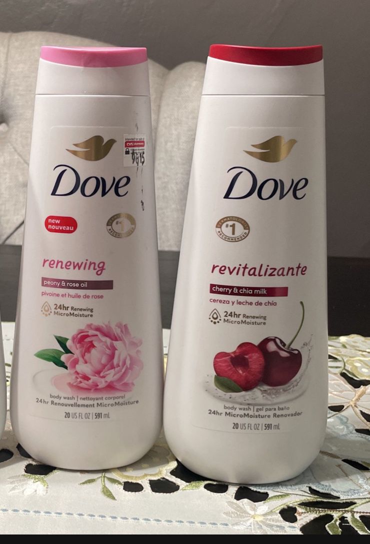 Dove Body Wash - $4 Each 
