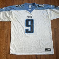Steve McNair Tennessee Titans Football Jersey XL puma Vintage Rare 