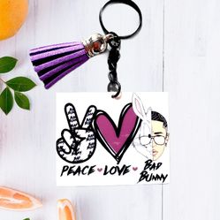 Bad Bunny Keychain 