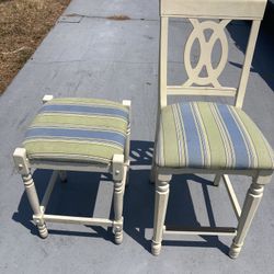 2 Chairs 2 Stools