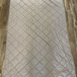 Gray Twin Weighted 15 Pounds Blanket 46x70 Inches 
