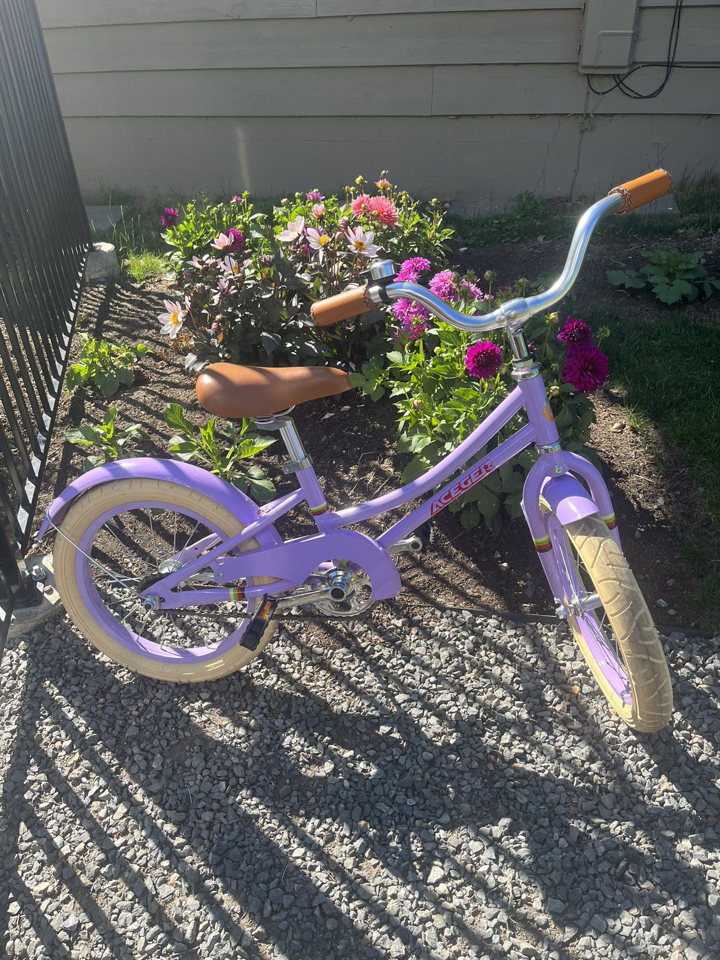 Aceger lavender girls bike