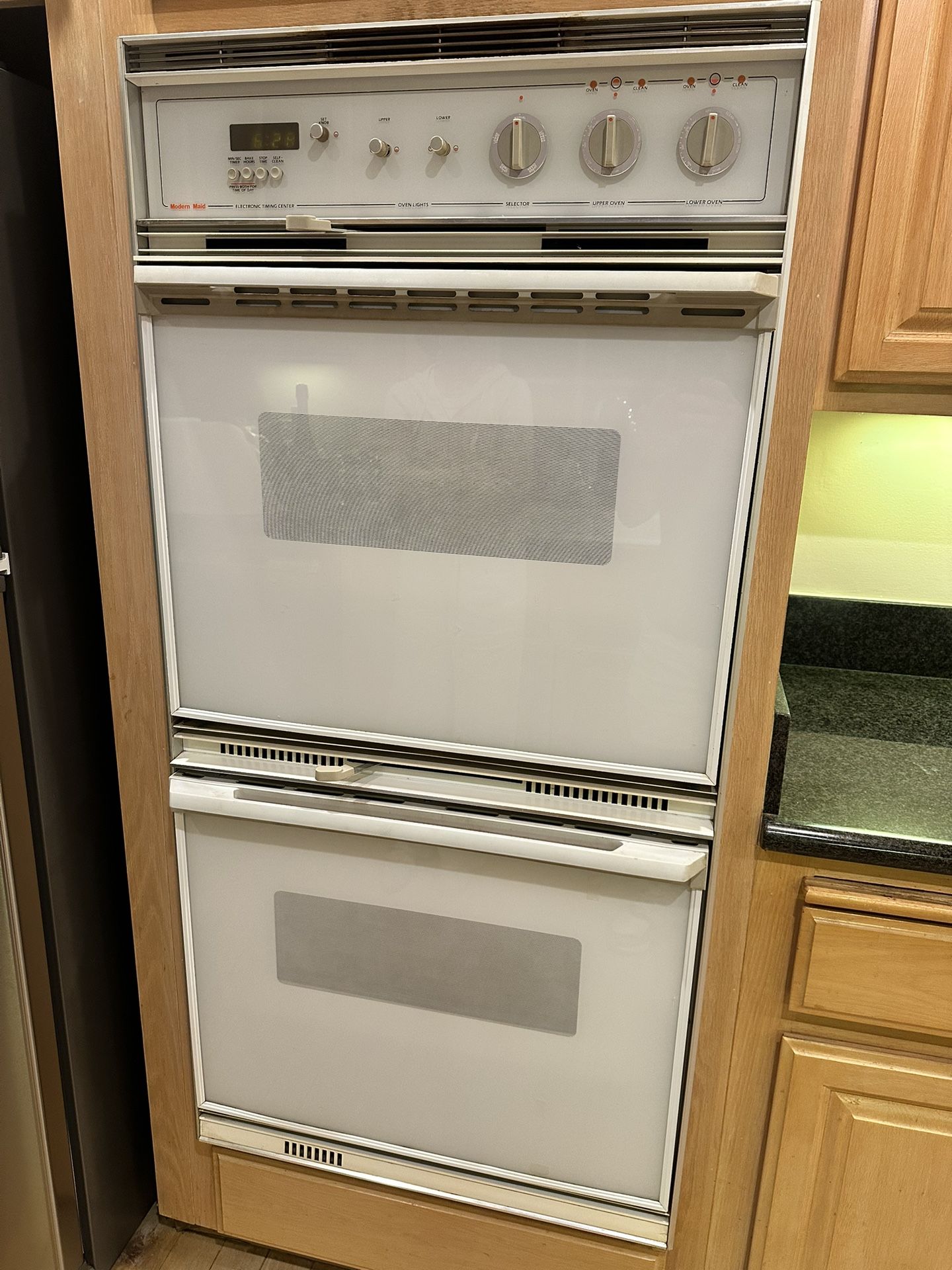 Vintage Modern Maid Double Oven