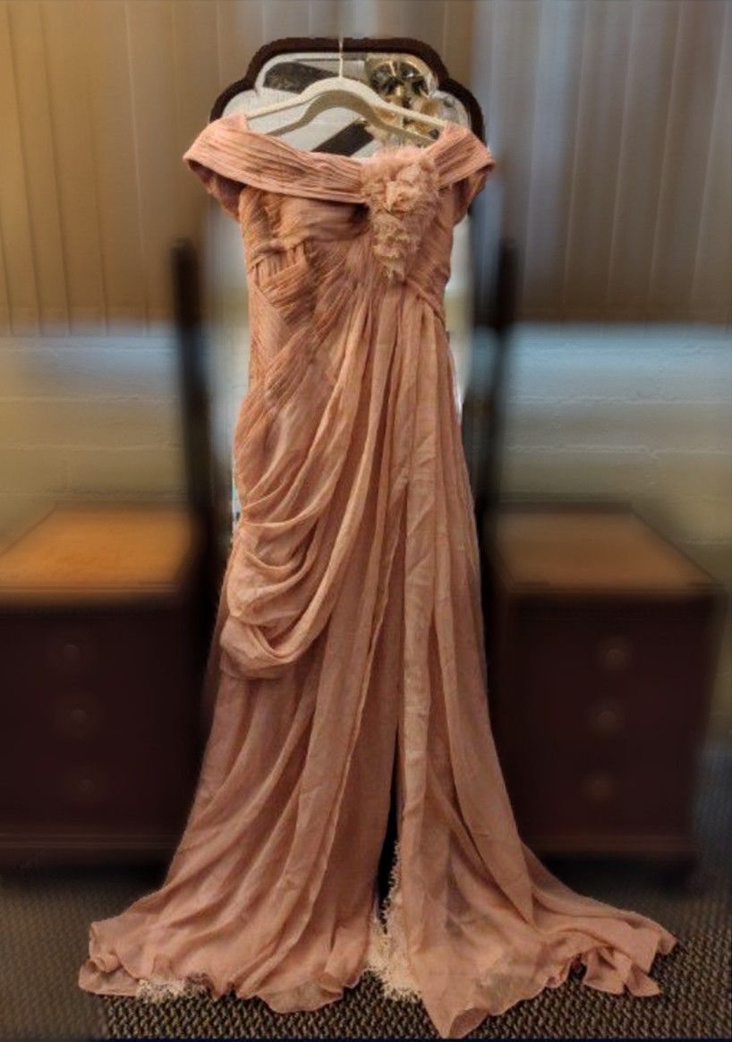 New With Tag Size 6 Blush Wedding Gown