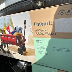 Embark all terrain collapsible wagon