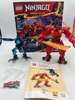 LEGO Ninjago 71808 Dragons Rising Mech Set - 100% Complete with Box