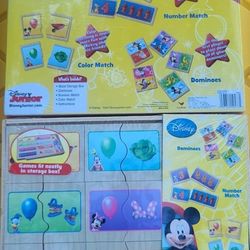Mickey Mouse Wooden Games