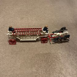 Vintage Cast Iron Hook And Ladder Toy/Collectible