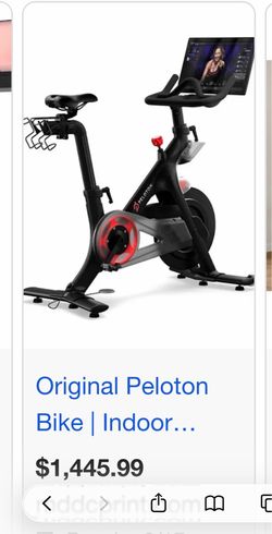 Original Peloton Bike and Screen Perfect Condition