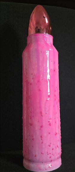 Tumbler handmade resin glow in the dark