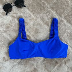 LSpace Blue swim Top size Small
