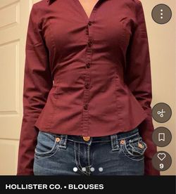 Hollister size small corset top