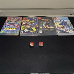 Various Nintendo Switch Games
