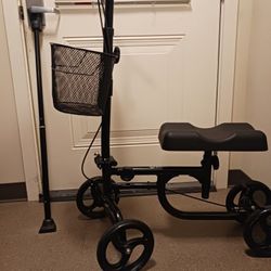 Body Med Turnable 360° Knee Bike Scooter With Large Oversized Professionally Attached Basket Professionally Assembled Welded Painted Beauty Brand New 