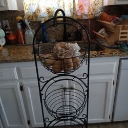 Metal Fruit Stand 