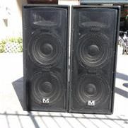 MARATHON DUAL SPEAKERS 15" ( NOT AMPLIFIED )