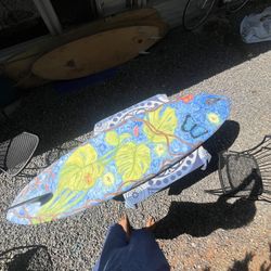 Custom surfboard Art