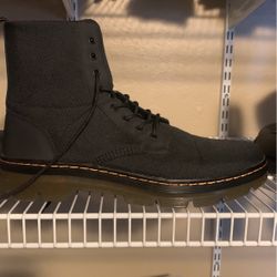 Dr. Marten Canvas, Vegan Combat Hiking Boots US 14 