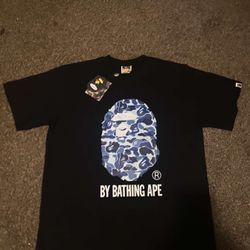 Bape Shirt Blue XL