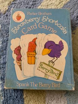 Parker Brothers Strawberry Shortcake Card Game