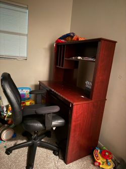 Chair with desk