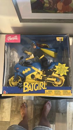 Barbie as Batgirl Doll with Motorcycle