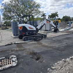 Excavator, Bobcat 