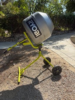 Ryobi Electric Cement Mixer