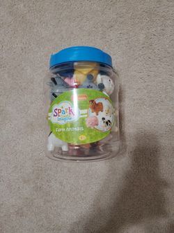 12 Piece  Farm Animals