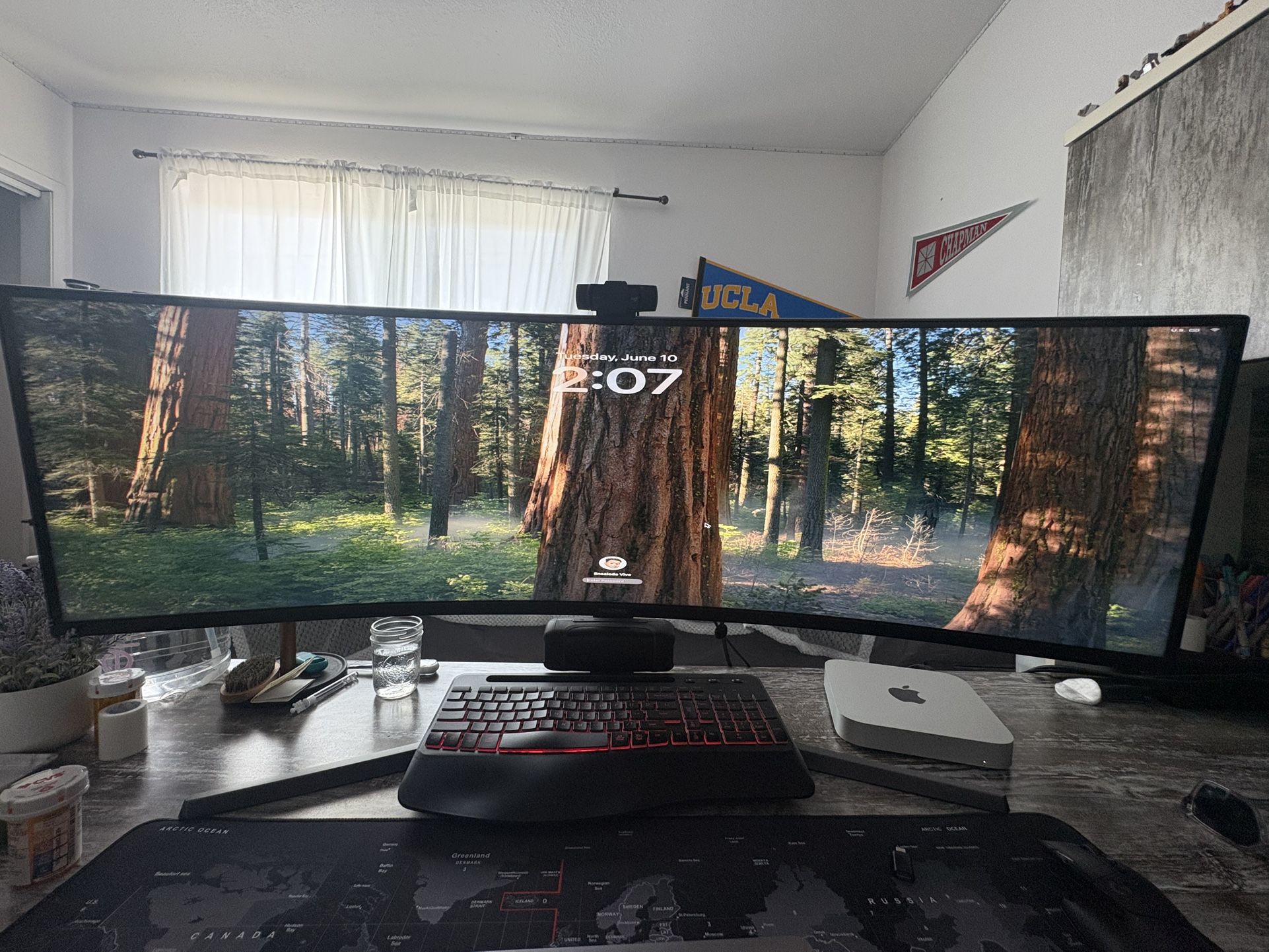 49 Inch Monitor Set-up