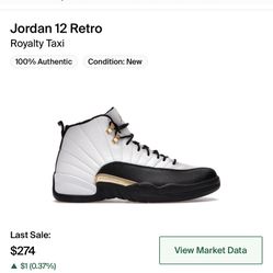 Jordan 12 In Hand Tomorrow  Size 12 And 13 280$