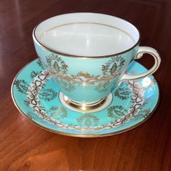 Elegant   Royal Grafton Footed cup & saucer