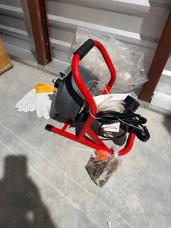 Garvee 50Ft x 5/16 Inch Drain Cleaner Machine