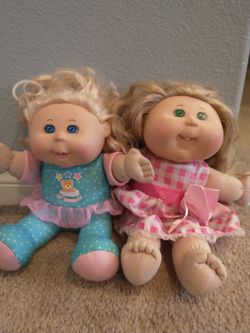 2 Cabbage Patch Kid Dolls