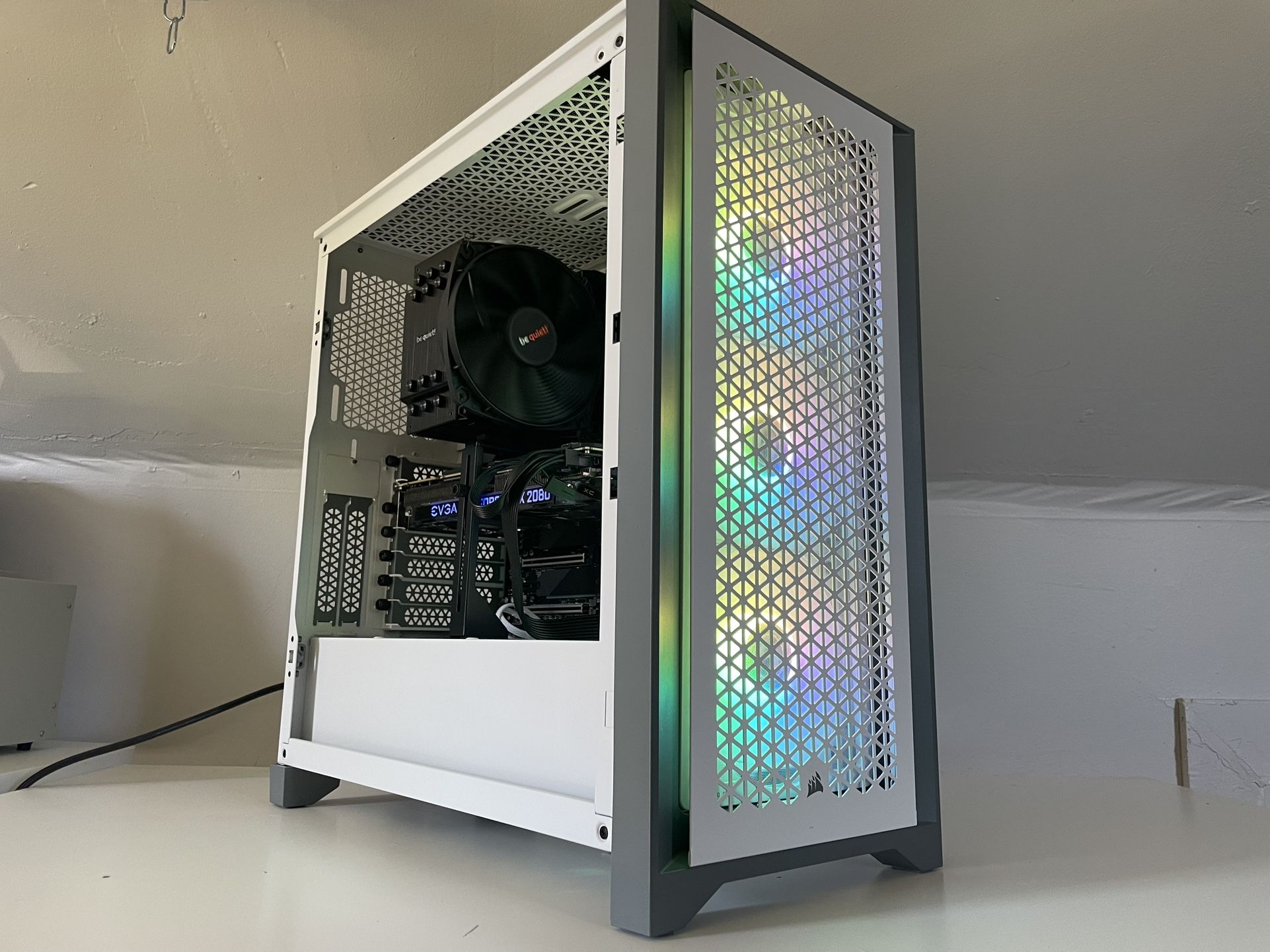 🔥 Custom Gaming PC – i7-10700K | RTX 2080 | 32GB RAM | SSD + HDD 🔥