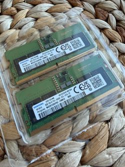 Samsung x2 8gb DDR5 Sodimm Ram